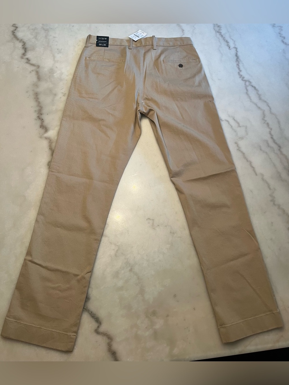 J.Crew Factory Men’s Straight-Fit Flex Chino Khaki 30x30 NWT